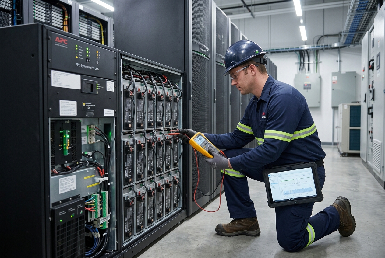 Mantenimiento preventivo y correctivo de UPS